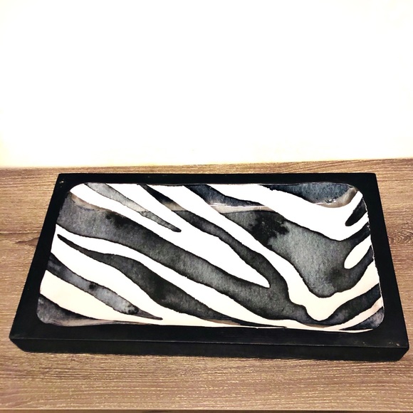 Eightmood Zeewild Zebra Print Tray - Picture 3 of 6
